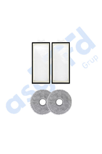 Asgard Grup Roborock Q REVO PRO-S-MAXV Compatibil 2 filtre 2 mopuri