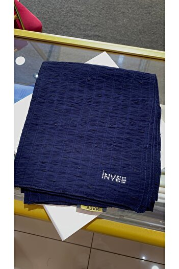 Invee İnvee Çizgili Yokşal Koyu Lacivert