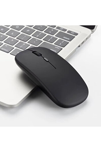 ABYZ Wireless RGB Gaming Mouse Bluetooth 5.1 & 2.4GHz USB Charging Silent Ergonomic Adjustable DPI Black