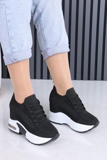 layki Women's 8 cm Sole Orthopedic Daily Sports Shoes