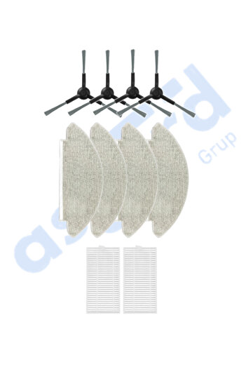 Asgard Grup VİOMİ V5 – V5 PRO – ALPHA 2 PRO compatibile 4 perii laterale 2 filtre 4 mopuri