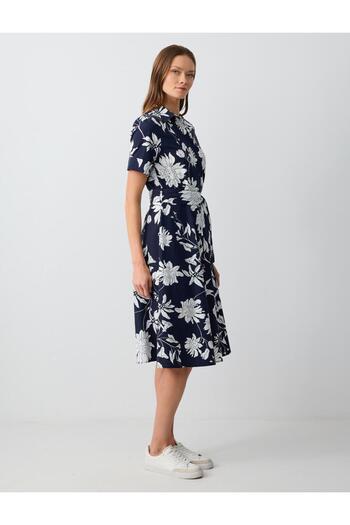 Jimmy Key Dark Blue Dress