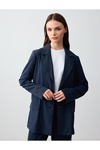 Jimmy Key Long Sleeve Straight Cut Woven Jacket