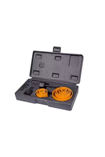 Globalport Retail Wood and plasterboard drilling bit set, 11 pieces, diameter 19-64 mm