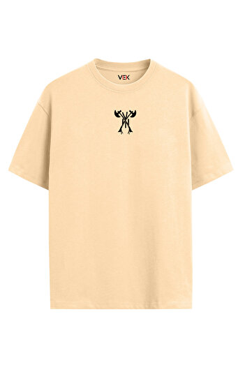 VEK Oversize T-Shirt Μήκος Κανόνι