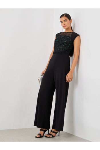 Styli Embellished Sleeveless Wide Leg Jumspuit
