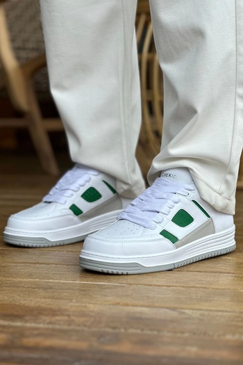 Chekich Ch2410 Cbt Avax Men's Sports Shoes White/green