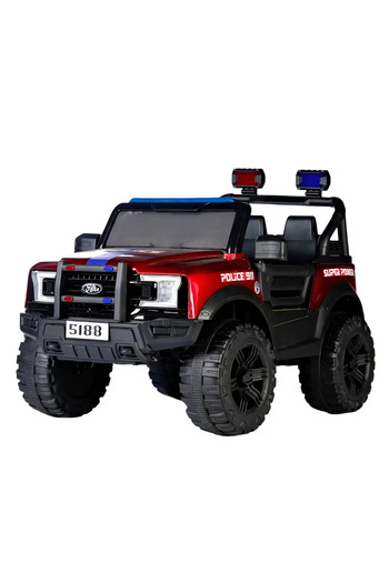 rexa Kids Electric Police Ride-On Car