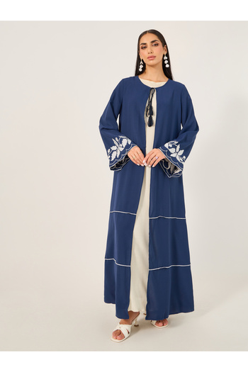 Take Two By Styli Embroidered Long Sleeves Regular Fit Shrug
