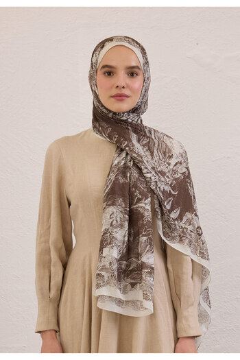 Fresh Secret Elegance Pattern Rami Shal Brown