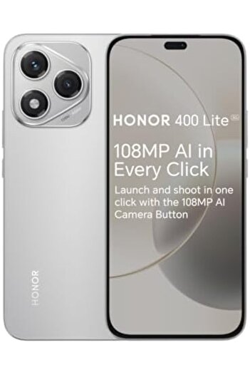 HONOR 400 لايت 5G ثنائي الشريحة، رمادي مخملي، 8 جيجابايت رام، 256 جيجابايت - إصدار الشرق الأوسط