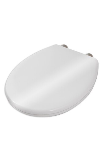 AWD Κάλυμμα WC Calypso, universal, duroplast, λευκό, 37,5 x 4,5 x 45 cm