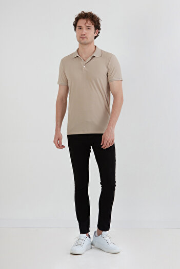 Fulla Moda Zippered Straight Jean Trousers