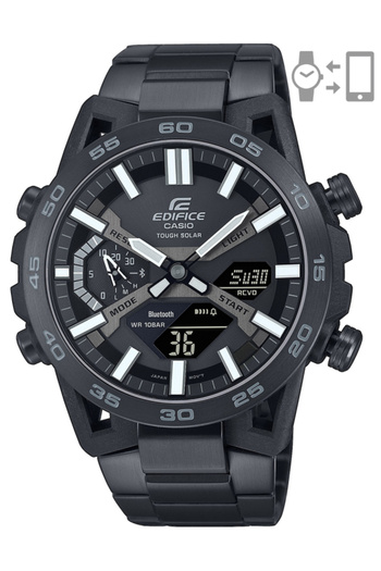 Casio Men's Watch, Casio Edifice, Bluetooth Smartphone Link ECB-2000DC-1BEF