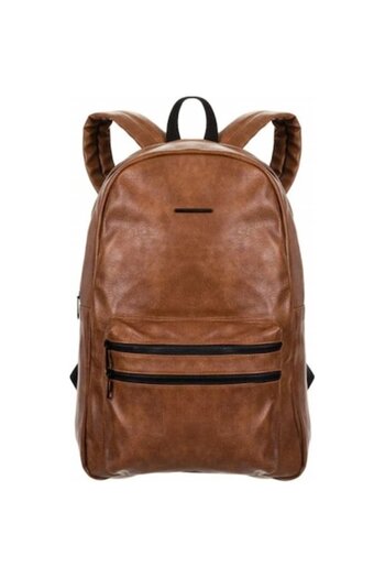 OEM Men's Backpack in Eco Leather, Brown