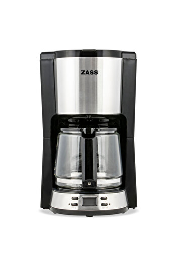 Zass Coffee maker with programmer Zass ZCM 04 T, 1000 W, 1.5 l, Silver