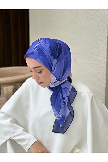 Modakaşmir 110 Cm Orkide Desen Eşarp
