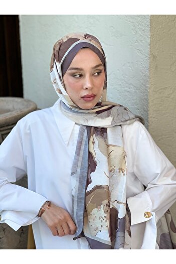 Modakaşmir Florica Pattern Lina Shawl