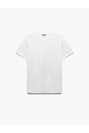 Koton New Season Cotton Short Sleeve Slim Fit Crew Neck Men's Basic T-Shirt