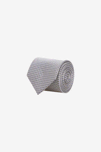 ALTINYILDIZ CLASSICS Men's Beige-Blue Patterned Tie