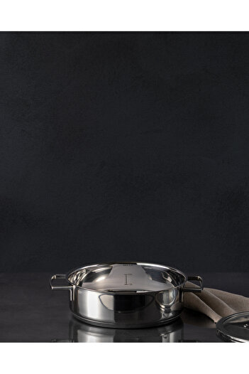 Madame Coco Elena Short Pot - Steel - 24 cm