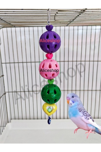 aliceshop Bulk Bird Toy with Bell