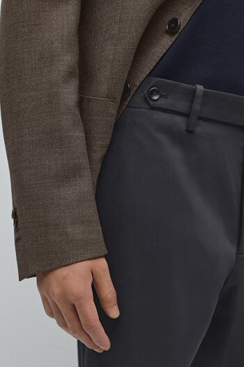 Massimo Dutti Pamuklu slim fit pantolon