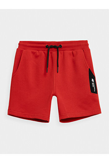 4F Boy Sports Shorts 4FJSS23TSHOM049 Red