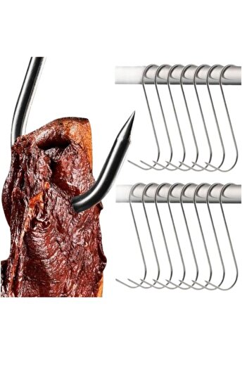 OEM CARLIGE Pentru Afumat Carne SET 15 Bucati Inoxidabile