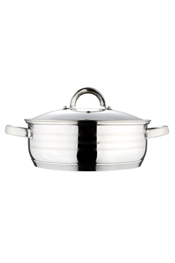 Blaumann Tray/pot with lid, stainless steel 24 cm Gourmet Line