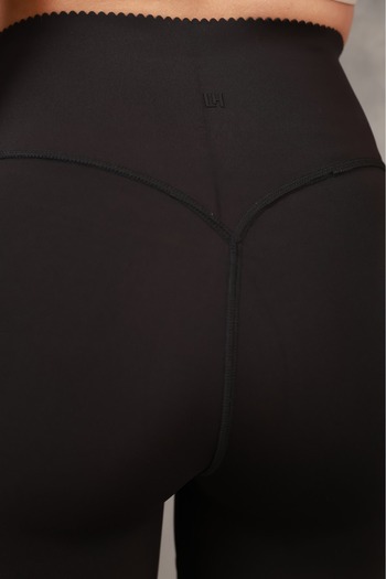 Miss Prova Recovery Stitching Detailed Knitted Sports Shorts/Short Leggings Misssr2587