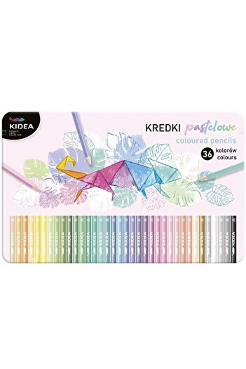 Kidea Set of 36 beautiful pencils for children, Kidea, multi-colored