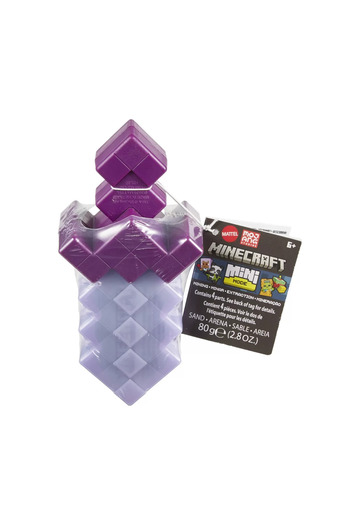 MINECRAFT MINI MODE PURPLE MINING EXPLORATION SET