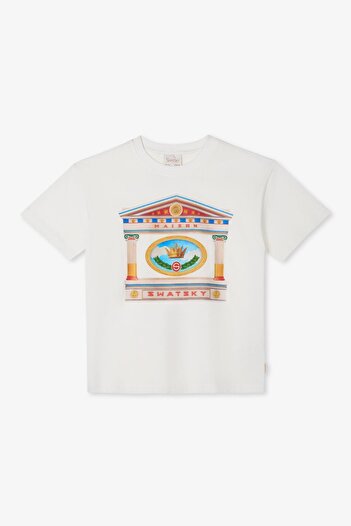 SWATSKY BG Store Λευκό μπλουζάκι για αγόρι