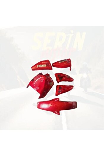 GMS CG Çita Kırmızı Kaporta Seti ( Sakal,Bıyık,Yan Kapak,Ybr Çamurluk) SRN