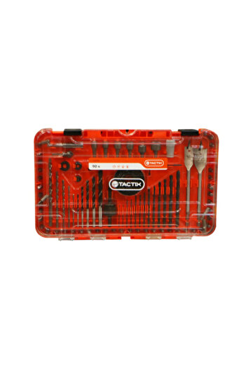 Tactix 90-Piece Multi-Purpose Drill and Bit Set