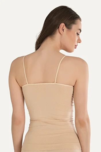 NBB 4 Pieces, Rope Strap, Lycra, Seamless, Women's Undershirt, Does Not Show Stitch Marks
