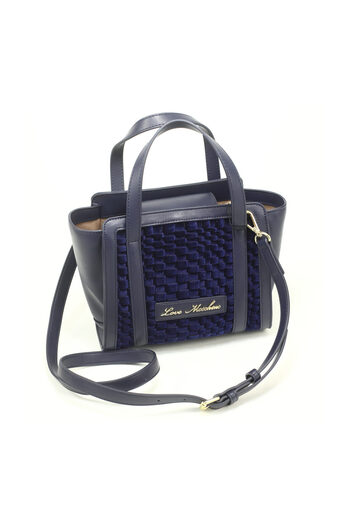 Love Moschino Taška Velvet+Pu Midnight