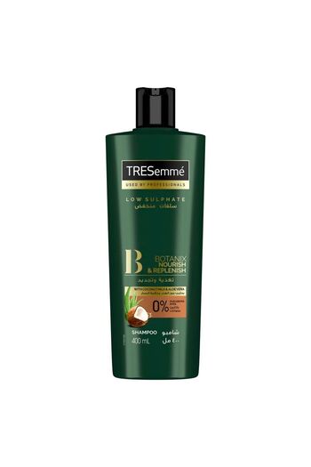 Tresemme Botanix Natural Nourish & Replenish Shampoo with Coconut Milk & Aloe Vera for Dry Hair 400