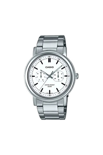 Casio CASIO Men's Analog White Dial Watch - MTP-E335D-7EVDF