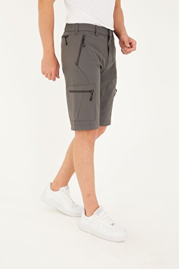 Camp Scoutland Camp715 Outdoor Tactical Water Repellent Summer Men's Gray Tactical Shorts