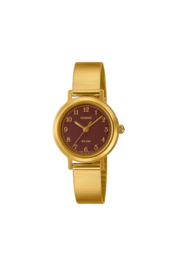 Casio CASIO Women's Analog Brown Dial Watch - LTP-B170G-5BVDF