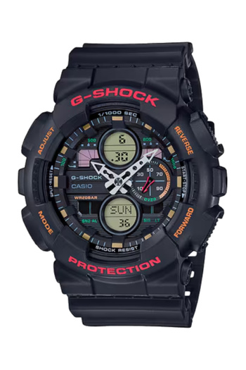 G-SHOCK G-SHOCK Men's Analog-Digital Black Dial Watch - GA-140-1A4DR