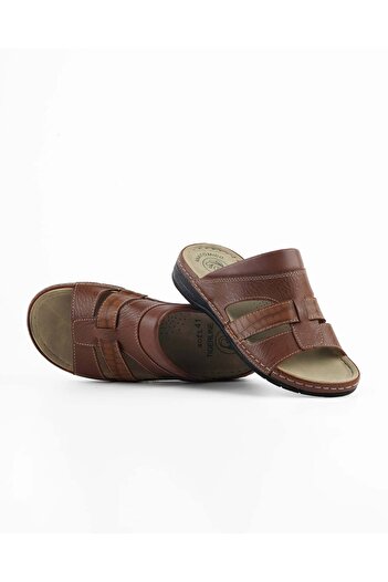 Tigerline Men's Slippers - Tobacco Marlow - Comfort Supported Structure, Stylish Design, Soft Sole