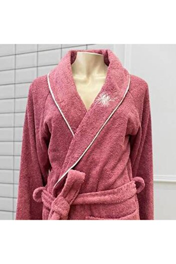 Canon Cannon Luxury Cotton Couples Bathrobe Set - 14 Pieces, Purple and Pink