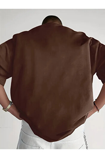Keywest Unisex Μπλουζάκι μεγάλου μεγέθους Boston Written Oversize