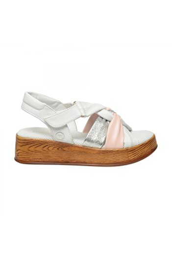 Mammamia D25Ys-5115Z Casual White Women's Sandals