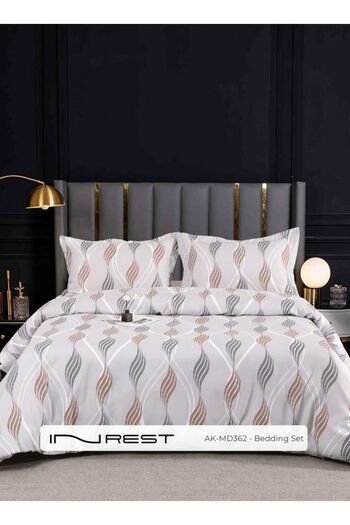 INREST Annie Duvet Cover Set (Without Filling) Microfiber 100% King Size 230x250 cm - 3 Pcs