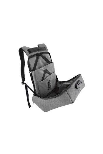 TELLUR Anti-Theft V2 Laptop Backpack, with USB port, 15.6", gray