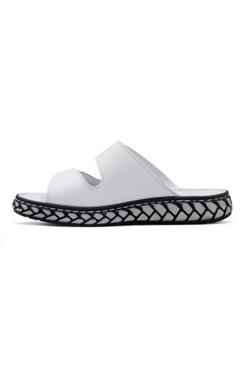 Shoes MR WHITE ORTOPEDIC CIRTLI PAPUCI DE DAMA DIN PIELE GENUINA